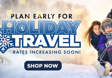plan early for holiday travel